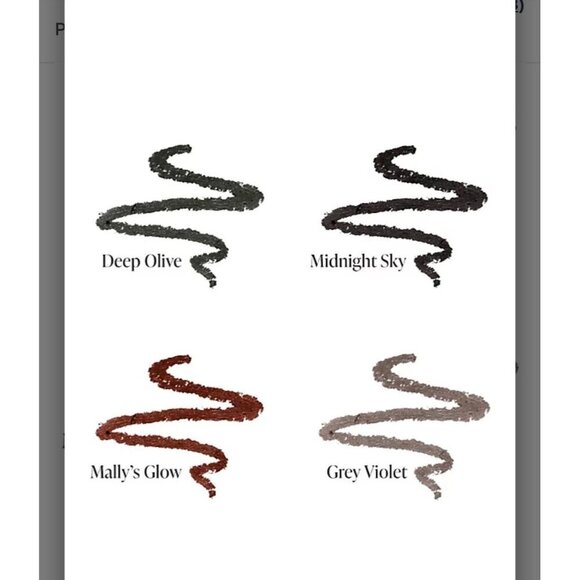 Mally Xo Evercolor Starlight Pencil Waterproof Eyeliner Mally's Glow 0.04oz - Picture 3 of 7